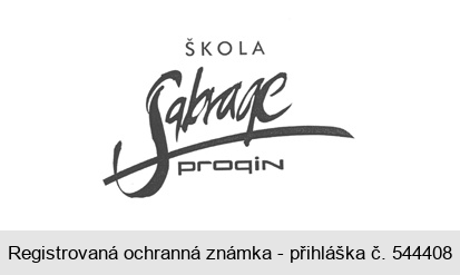 ŠKOLA Sabrage proqin