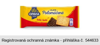 ZLATÉ Polomáčené hořké OPAVIA