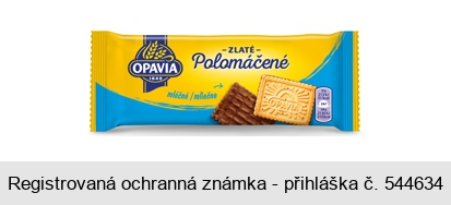 ZLATÉ Polomáčené mléčné OPAVIA