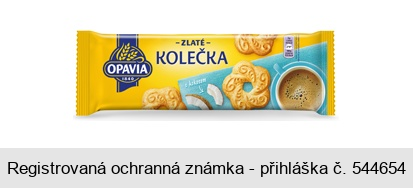 OPAVIA ZLATÉ KOLEČKA s kokosem