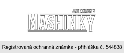 Jan Zeleny's Mashinky