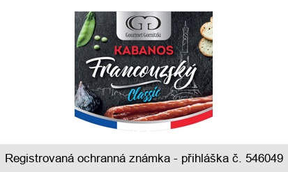 Gourmet Gornitzki KABANOS Francouzský Classic