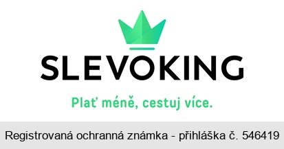 SLEVOKING Plať méně, cestuj více.