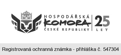 HOSPODÁŘSKÁ KOMORA ČESKÉ REPUBLIKY 25 LET