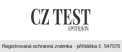 CZ TEST SVĚT POTRAVIN