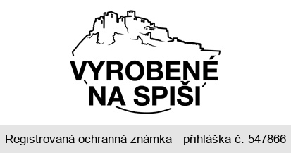 VYROBENÉ NA SPIŠI