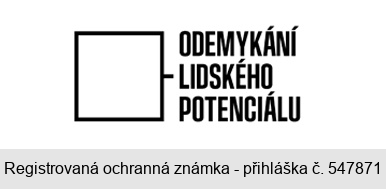 ODEMYKÁNÍ LIDSKÉHO POTENCIÁLU