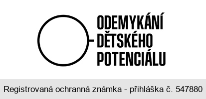 ODEMYKÁNÍ DĚTSKÉHO POTENCIÁLU