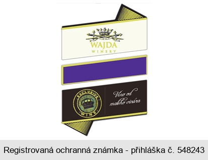 Víno od malého vinára, Exclusive wine WAJDA WINERY