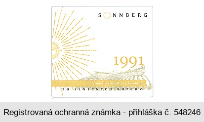 SONNBERG 1991 ZO SLNEČNÝCH KOPCOV