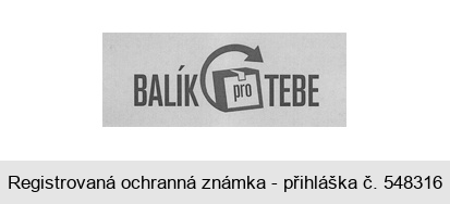 BALÍK pro TEBE