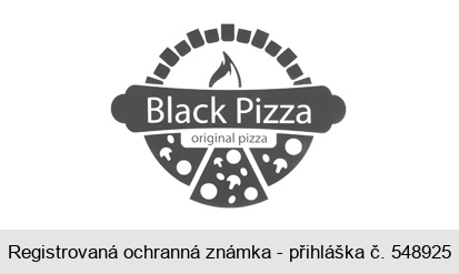 Black Pizza original pizza