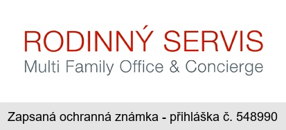 RODINNÝ SERVIS Multi Family Office & Concierge