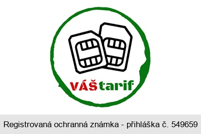 VÁŠ tarif