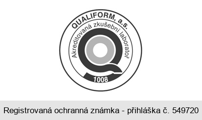 Q QUALIFORM, a.s. Akreditovaná zkušební laboratoř 1008