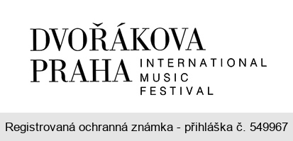 DVOŘÁKOVA PRAHA INTERNATIONAL MUSIC FESTIVAL