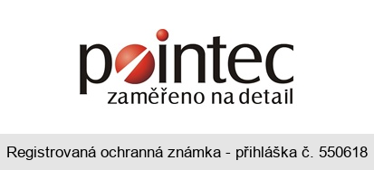 pointec zaměřeno na detail