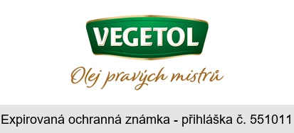 VEGETOL  Olej pravých mistrů