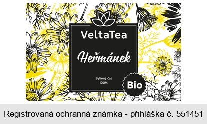 VeltaTea Heřmánek Bio