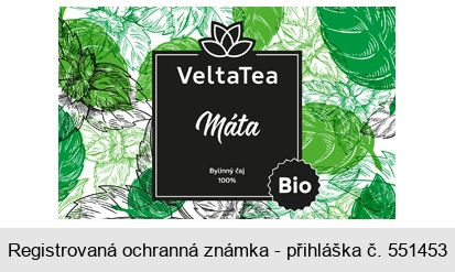 VeltaTea Máta Bio