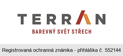 TERRAN BAREVNÝ SVĚT STŘECH