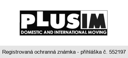 PLUSIM DOMESTIC AND INTERNATIONAL MOVING