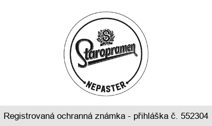 Staropramen NEPASTER S A P 1869