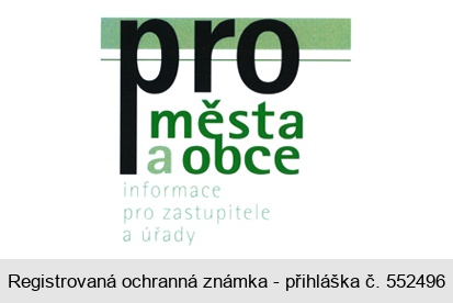 pro města a obce informace pro zastupitele a úřady