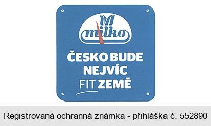 M milko ČESKO BUDE NEJVÍC FIT ZEMĚ