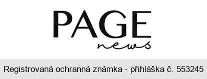 PAGE news