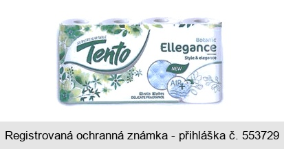 Tento Ellegance Botanic