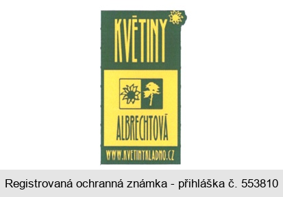 KVĚTINY ALBRECHTOVÁ WWW.KVĚTINYKLADNO.CZ
