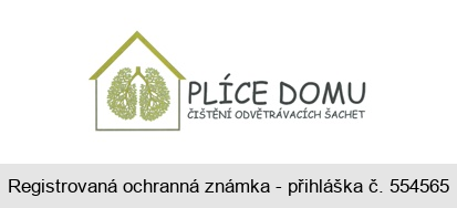 PLÍCE DOMU ČÍŠTĚNÍ ODVĚTRÁVACÍCH ŠACHET