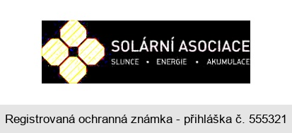 SOLÁRNÍ ASOCIACE SLUNCE - ENERGIE - AKUMULACE