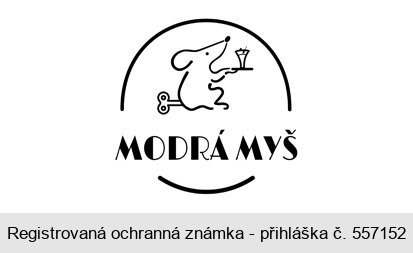 MODRÁ MYŠ