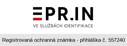 EPR.IN VE SLUŽBÁCH IDENTIFIKACE