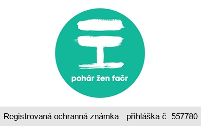 pohár žen fačr
