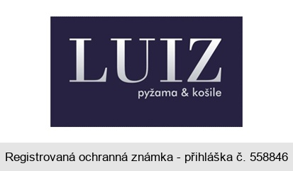 LUIZ pyžama & košile