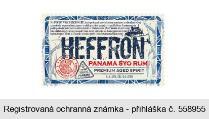 HEFFRON PANAMA 5YO RUM