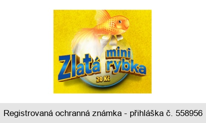 mini Zlatá rybka