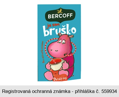 BERCOFF ja som bruško Detský čaj