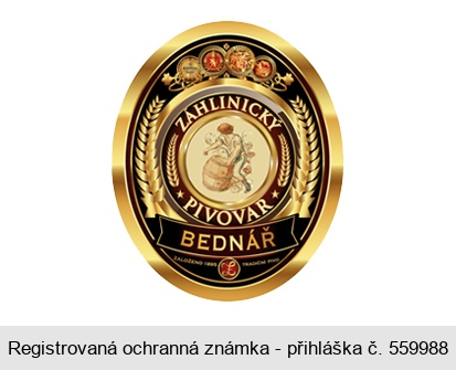 ZÁHLINICKÝ PIVOVAR BEDNÁŘ ZALOŽENO 1895 Z TRADIČNÍ PIVO