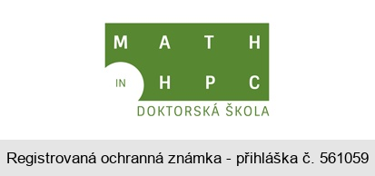 MATH IN HPC DOKTORSKÁ ŠKOLA