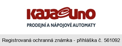 kaja uno PRODEJNÍ A NÁPOJOVÉ AUTOMATY