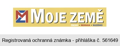 MZ MOJE ZEMĚ ČECHY MORAVA SLEZKO