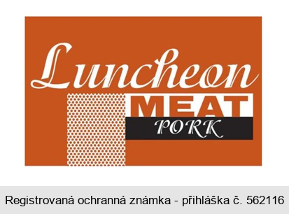 Luncheon MEAT PORK