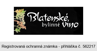Blatenské bylinné víno