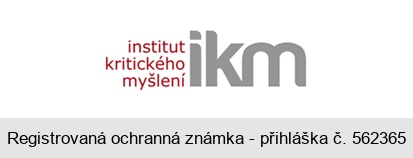 institut kritického myšlení ikm