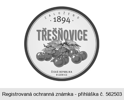 TŘEŠŇOVICE ZALOŽENO 1894 ČESKÁ REPUBLIKA VIZOVICE