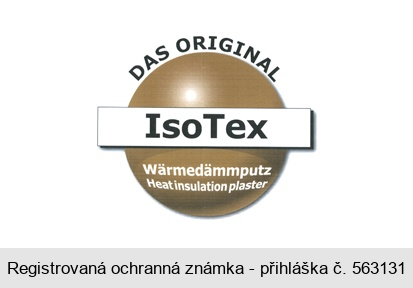 IsoTex DAS ORIGINAL Wärmedämmputz Heat insulation plaster